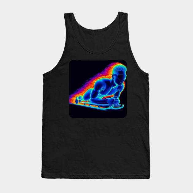 Thermal Image - Sport #14 Tank Top by The Black Panther